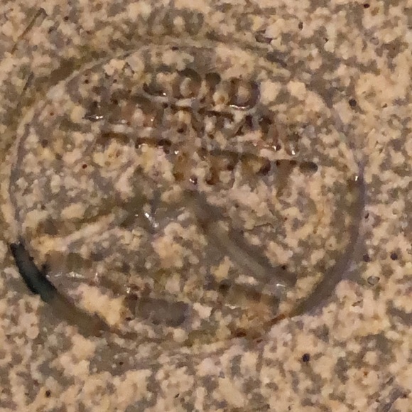 DONATED Handmade Cold Mountain Pottery 8.5” Plate Wheat Grass Pattern - Picture 2 of 2